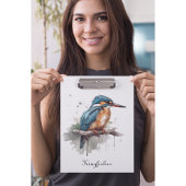Sereniteit van de ijsvogel klembord
