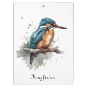 Sereniteit van de ijsvogel klembord (Achterkant)
