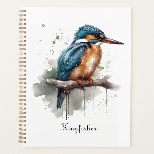 Sereniteit van de ijsvogel planner (Voorkant)
