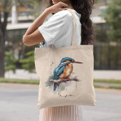 Sereniteit van de ijsvogel tote bag