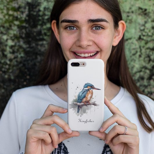 Sereniteit van de Kingfisher, aanpasbaar Case-Mate iPhone Case