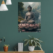 Sereniteit van de Lotus Boeddha Poster