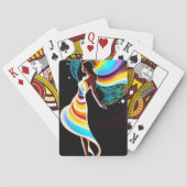 sereniteit van de regenboog pokerkaarten (Achterkant)