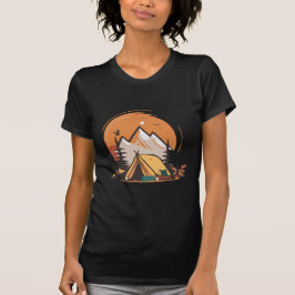 sereniteit van het kampvuur t-shirt