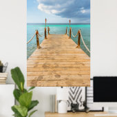 Sereniteit van het Zee Poster (Thuiskantoor)