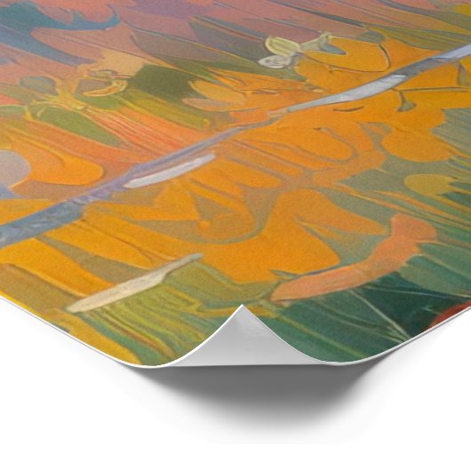 Sereniteit van Monet Poster (Hoek)