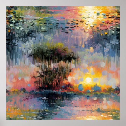 Sereniteit van Monet Poster (Voorkant)