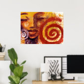 Sereniteit van Nathan Jalani Taylor Poster (Thuiskantoor)