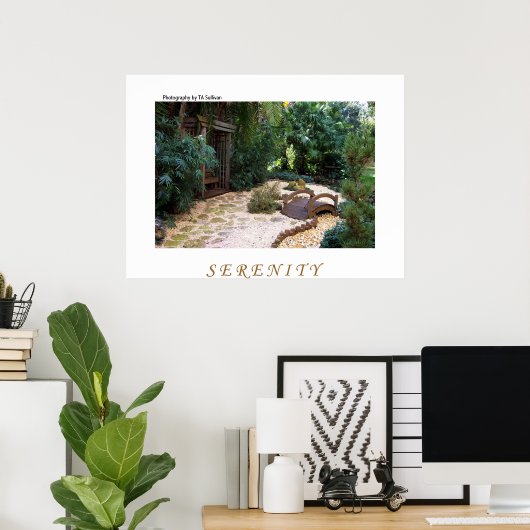 Sereniteit van TDGallery Poster (Thuiskantoor)