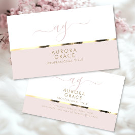 sereniteit van witgoud visitekaartje