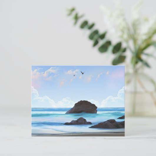 Sereniteit...vredig en mooi briefkaart (Staand voorkant)