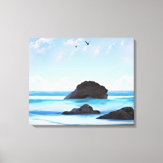 Sereniteit...vredig en mooi canvas afdruk (Voorkant)