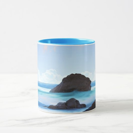 Sereniteit, vredig, mooi mok (Midden)