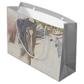 Sereniteit, wilde paarden, grote cadeautas (Achterkant Gekanteld)