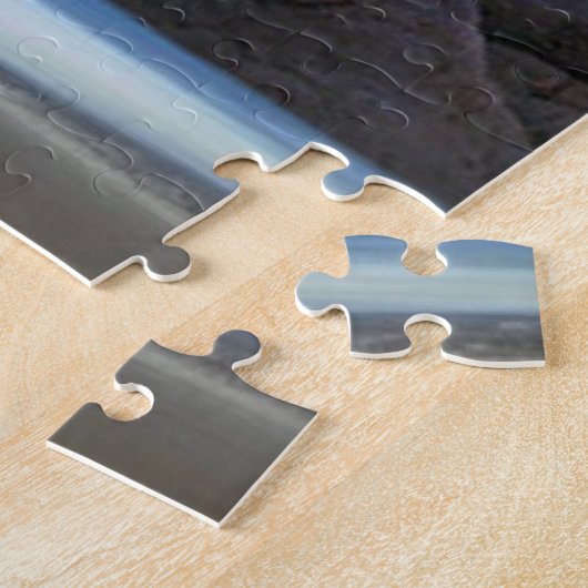 Sereniteit, wolken, stille schoonheid legpuzzel (Zijkant)