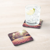 Sereniteitsgebed met inspirerende Christelijke kun Bier Onderzetter (Rechterzijde)