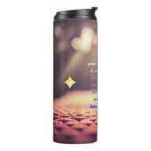 Sereniteitsgebed met inspirerende Christelijke kun Thermosbeker (Gedraaid links)