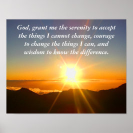 Sereniteitsgebed _ poster