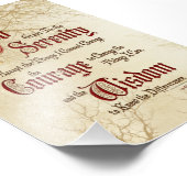 Sereniteitspriester: boomledematen, kracht/herstel foto afdruk (Hoek)