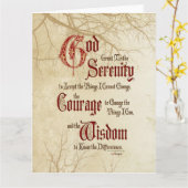 Sereniteitspriester: boomledematen, kracht/herstel kaart (Gele Bloem)