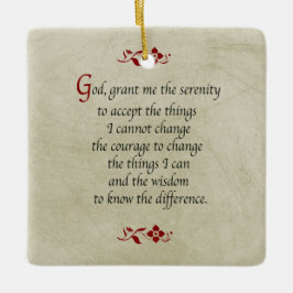 Serenitepicel/ stijl/dubbelzijdig keramisch ornament