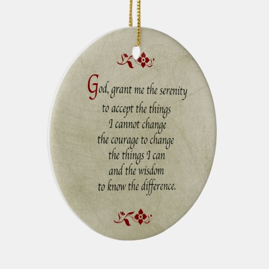 Serenitepicel/ stijl/dubbelzijdig keramisch ornament (Rechts)