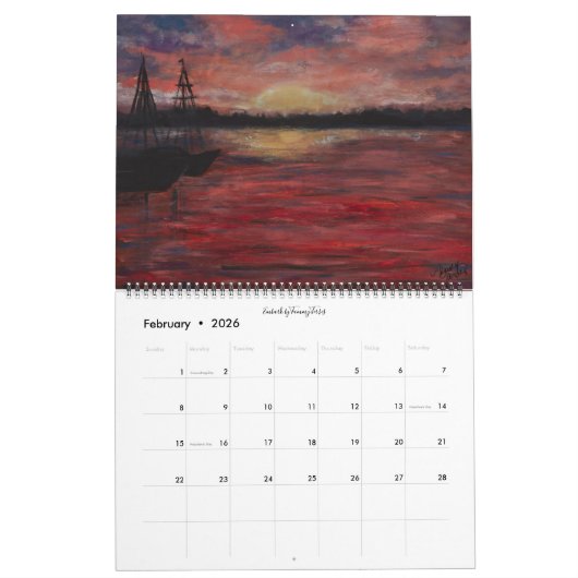 Serenity 2025 Kalender beroemd gemaakt door Tammy (Feb 2026)