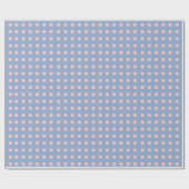 Serenity and Roos Quartz Polka Dot Wrapping Paper Cadeaupapier (Vlak)