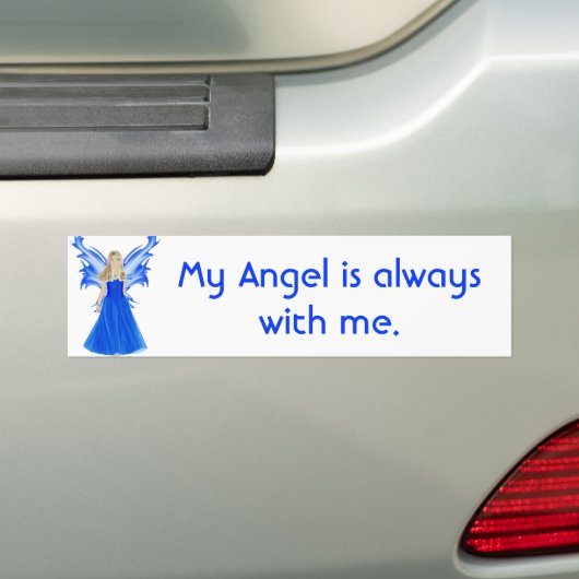Serenity Angel Bumpersticker (Op auto)