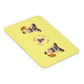 Serenity Attract Serendipity Yoga Butterfly Love Magneet (Rechterzijde)