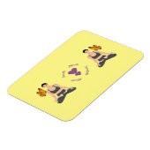 Serenity Attract Serendipity Yoga Butterfly Love Magneet (Linkerzijde)