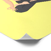 Serenity Attract Serendipity Yoga Butterfly Love Poster (Hoek)