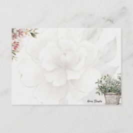 Serenity Basic Blank Recept Kaart