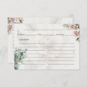 Serenity Basic Recept Kaart (Voorkant / Achterkant)