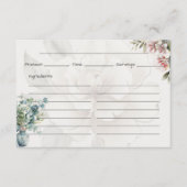 Serenity Basic Recept Kaart (Voorkant)