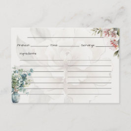 Serenity Basic Recept Kaart