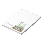 Serenity Beach Candle Stones Notitieblok (Linkerzijde)