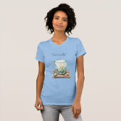 Serenity Beach Kaars Stenen T-shirt (Voorkant volledig)