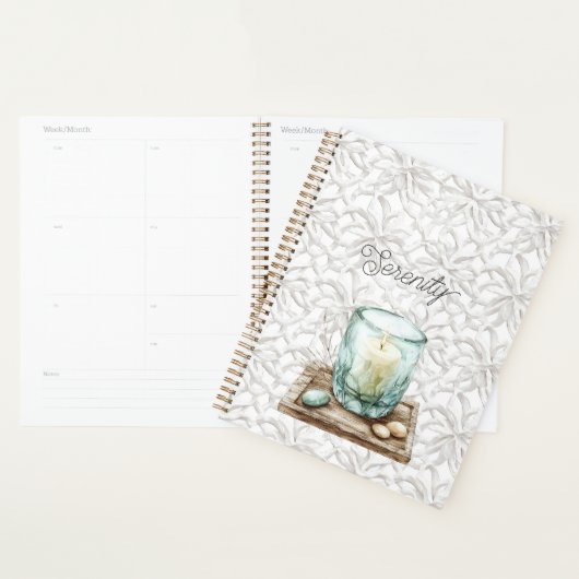 Serenity Beach Kaarsstenen Planner (Display)