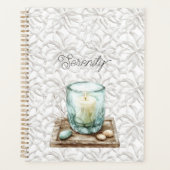 Serenity Beach Kaarsstenen Planner (Voorkant)