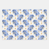 Serenity Bee Pattern Inpakpapier Vel (Voorkant 2)