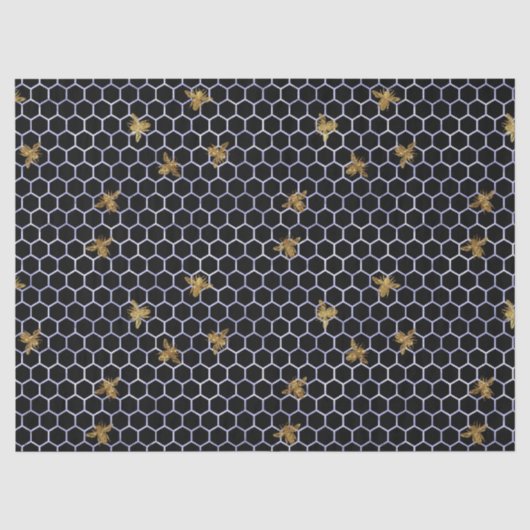 Serenity Bee Serie Ontwerp 17 Tissuepapier (Voorkant)