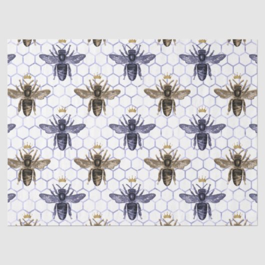Serenity Bee Serie Ontwerp 21 Tissuepapier (Voorkant)