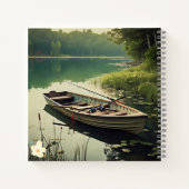 Serenity bij het meer notitieboek (Achterkant)