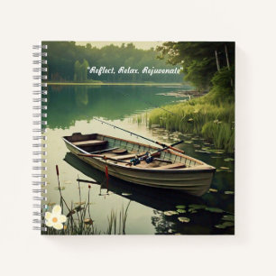 Serenity bij het meer notitieboek