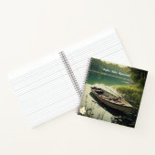 Serenity bij het meer notitieboek (Binnen)