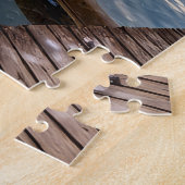 Serenity bij Sunset Lake Legpuzzel (Zijkant)