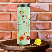 Serenity Blooms Waterverf Bliss Thermosbeker