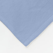 Serenity Blue Anchor Nautical Monogram Fleece Deken (Hoek)