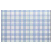 Serenity Blue en White Gingham Check Stof (Yard (91,4 cm))